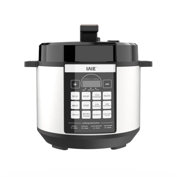 pressure cooker with one-touch exhaust