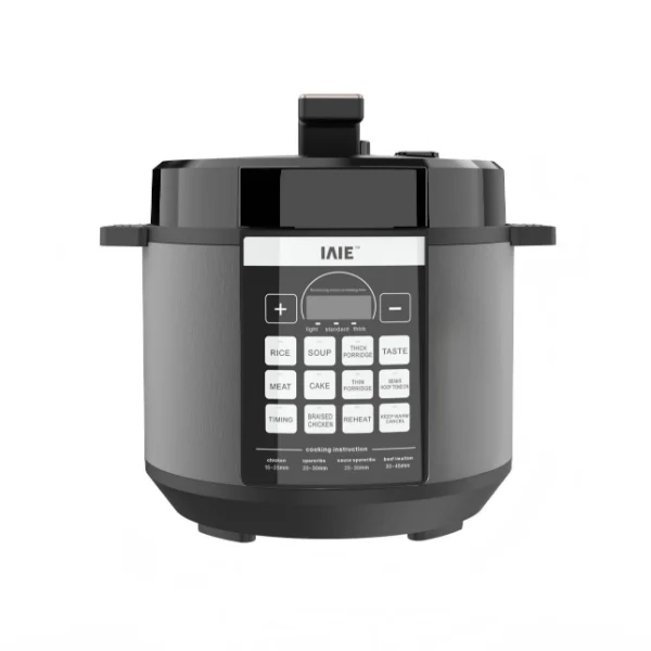 pressure cooker with one-touch exhaust