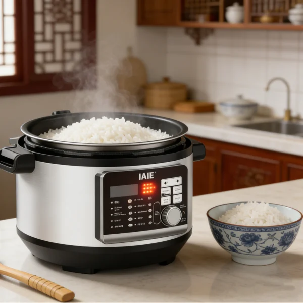 electric hot pot cooker with user friendly controls