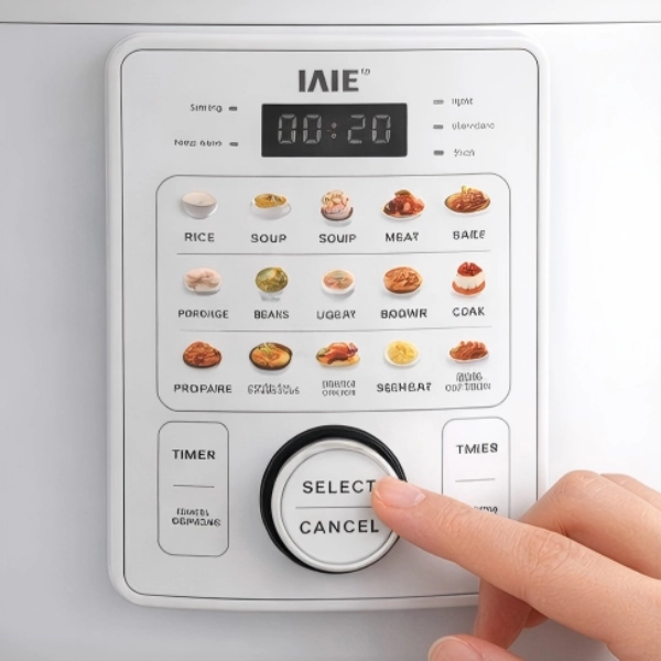 electric pressure cooker with preset programs