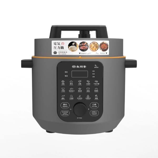 electric pressure cooker with rotary knob