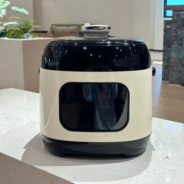 one‑touch pressure release cooker