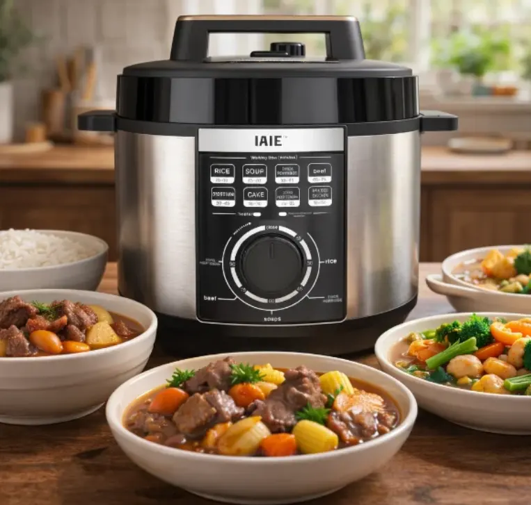Electric pressure cooker for porridge