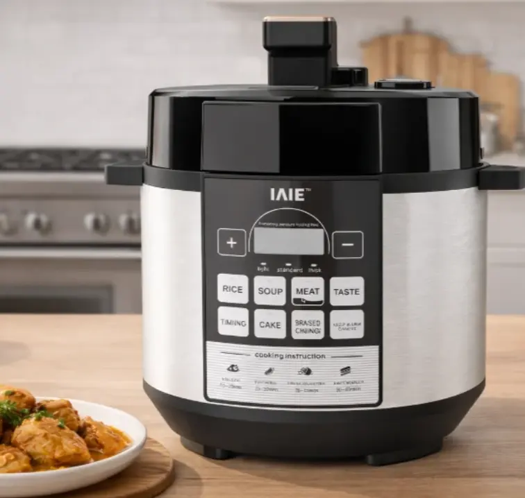 Electric pressure cooker for soup