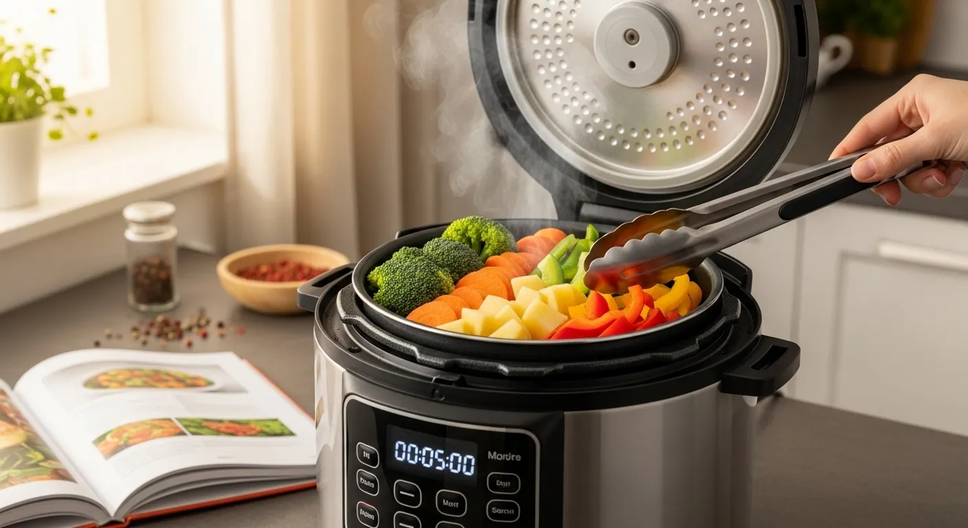 How to pressure cook vegetables in electric pressure cooker