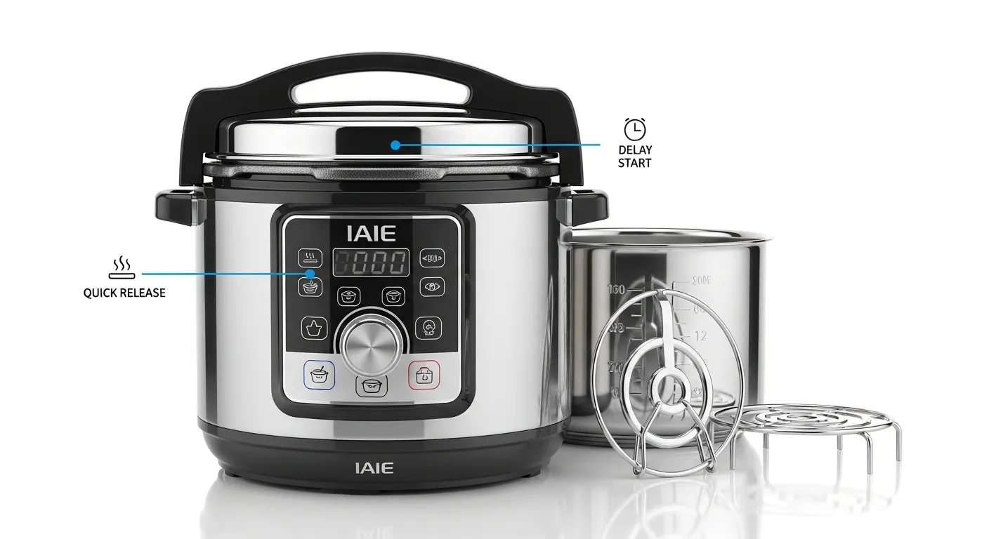 best features of IAIE pressure cooker