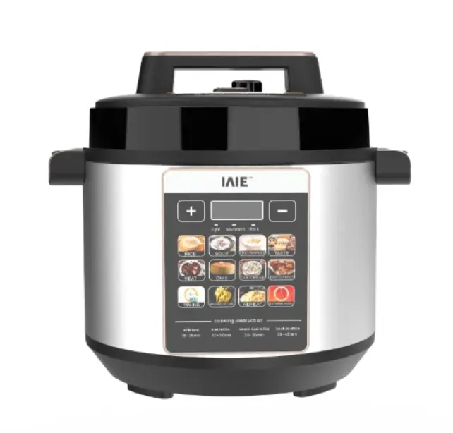 pressure cooker with stainless steel lid