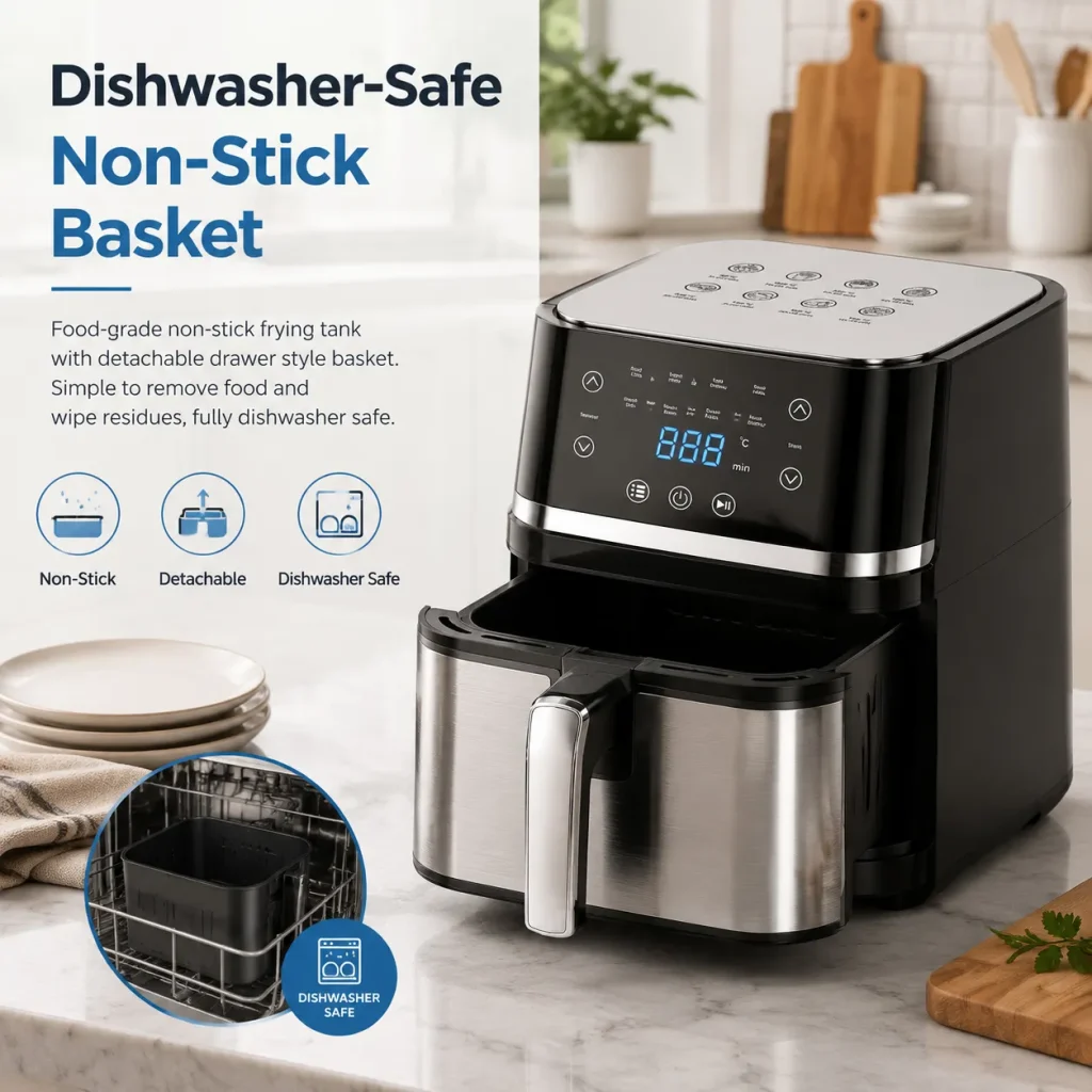 7L Family-Size Digital Air Fryer Oven-4-1792478957260