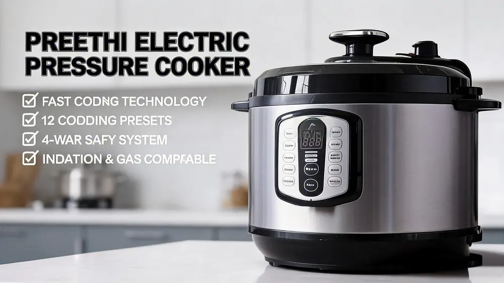 preethi electric pressure cooker