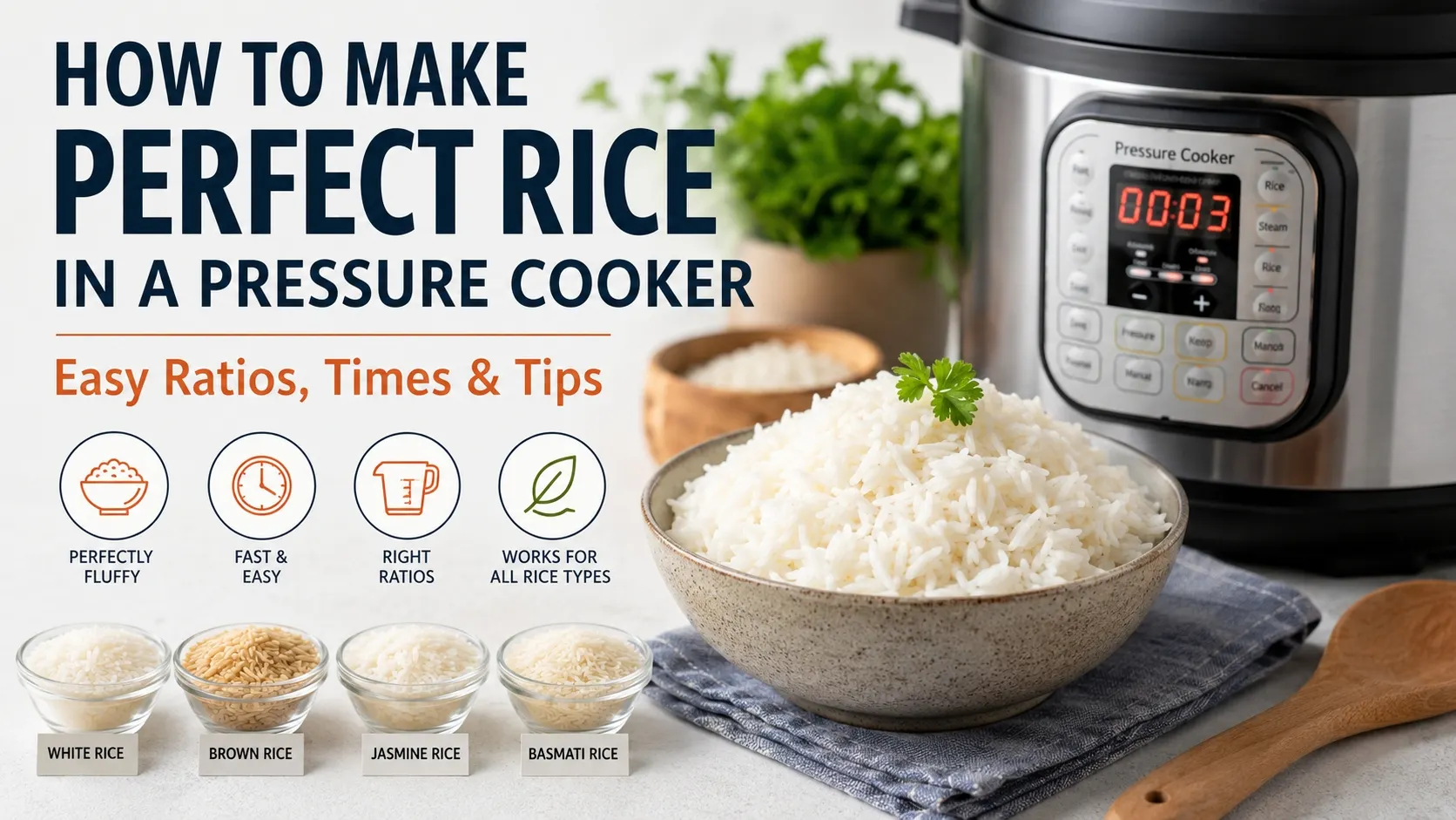 cooking rice in electric pressure cooker