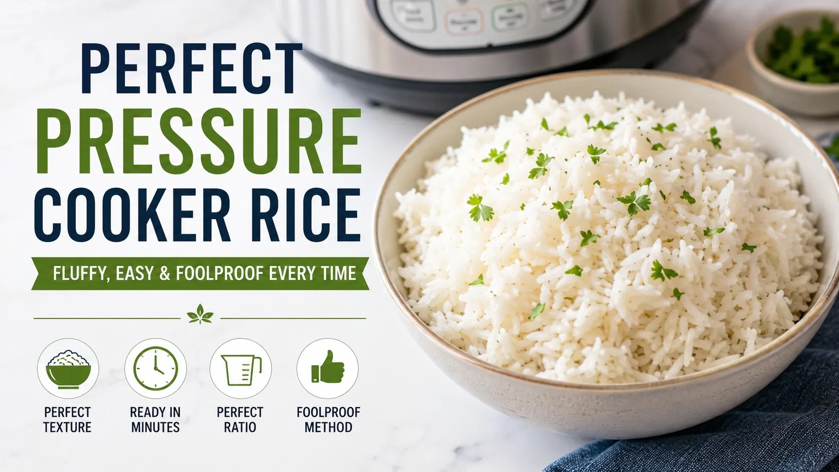 electric pressure cooker rice
