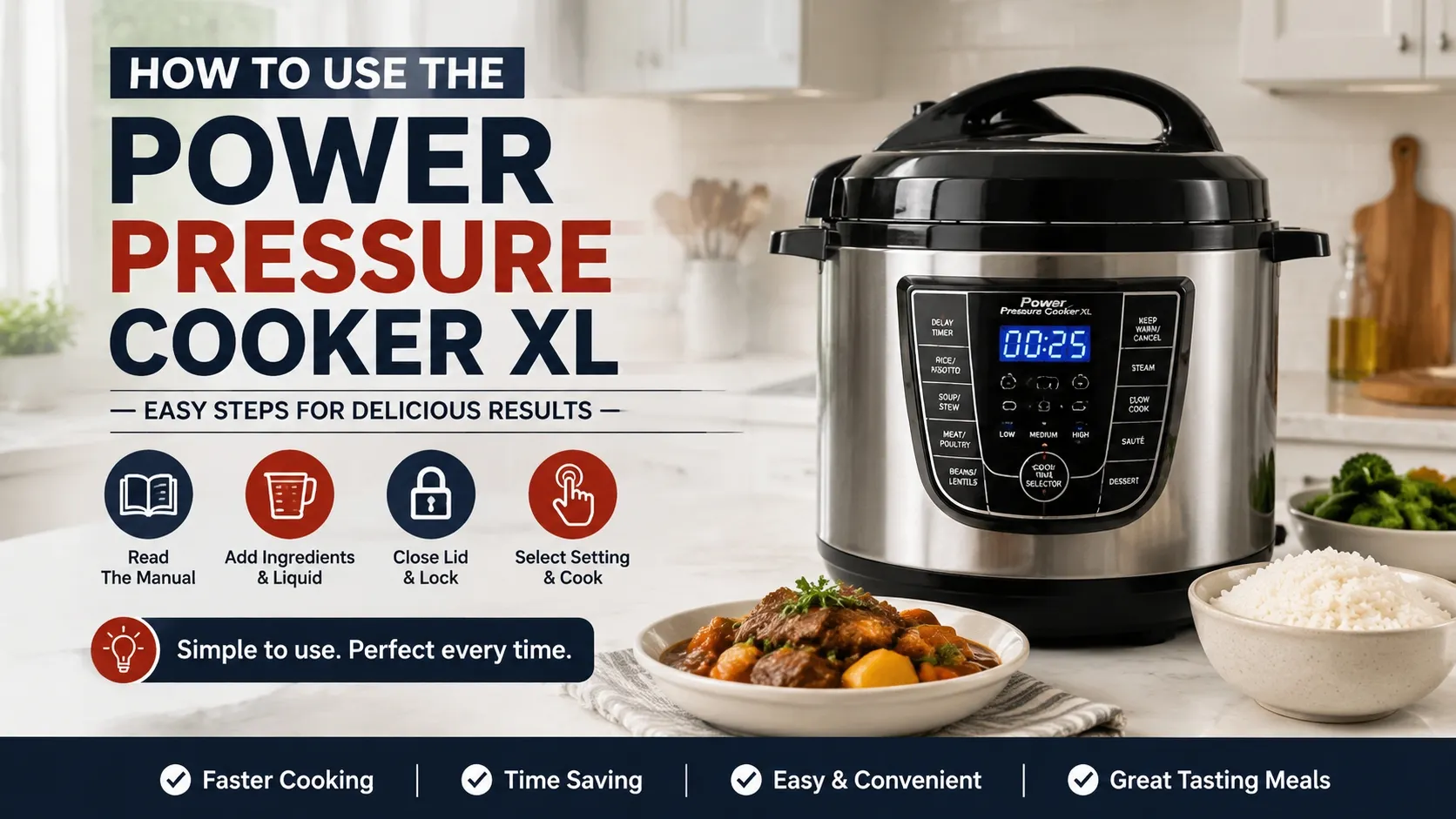 how to use electric pressure cooker