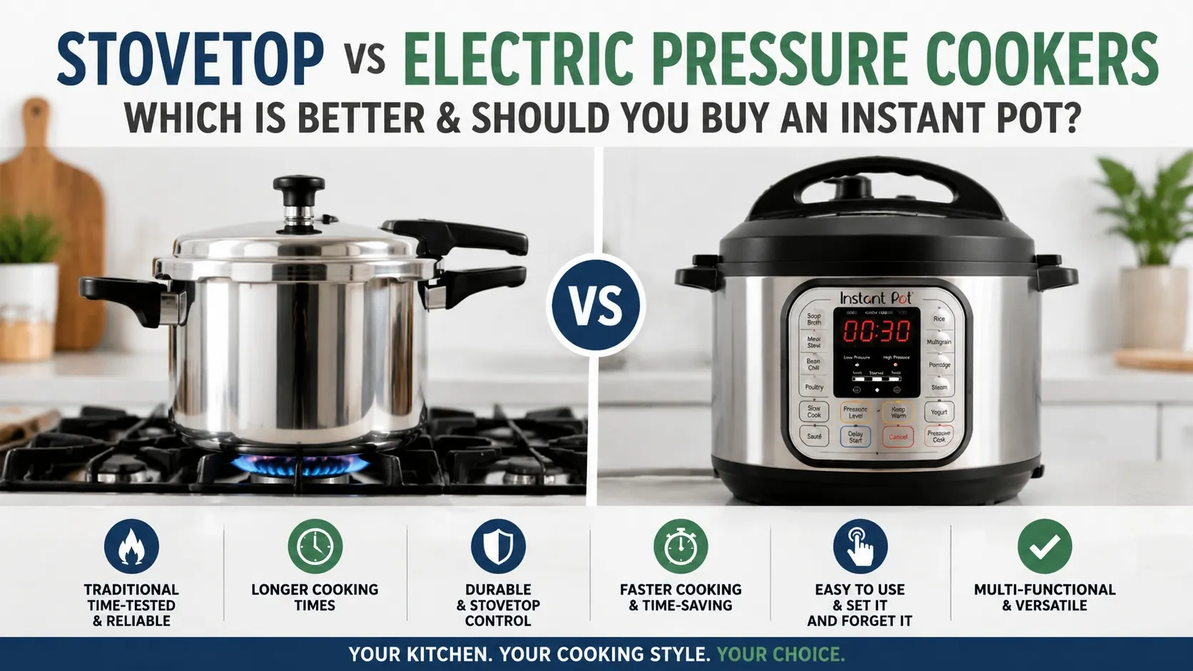electric pressure cooker vs stovetop