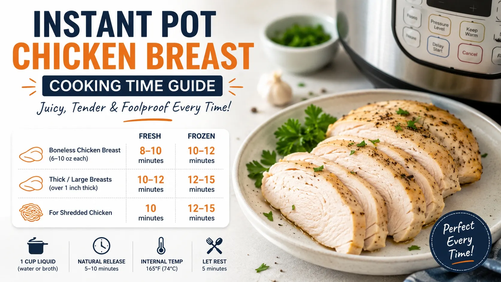 how long to pressure cook chicken