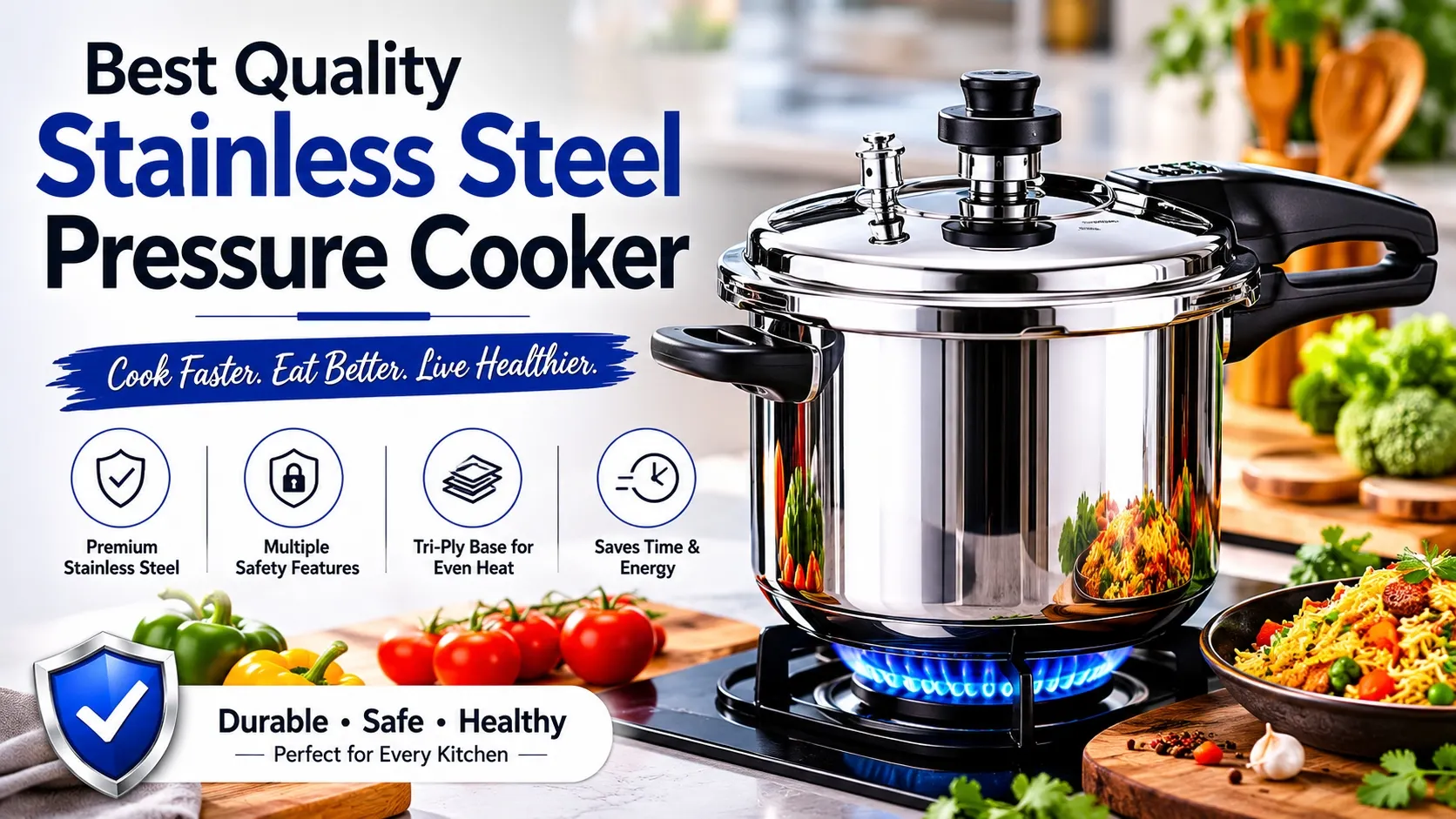 stainless steel pressure cooker