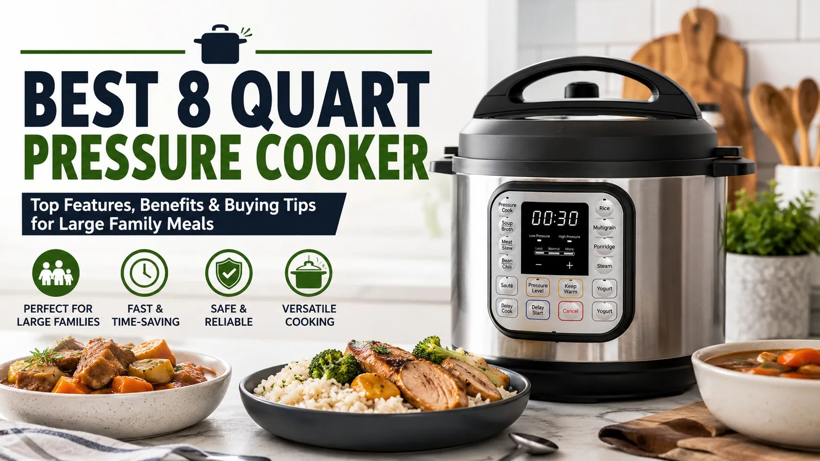 8 qt pressure cookers